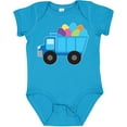 thumbnail image 3 of Inktastic Easter Egg Truck Boys Boys Baby Bodysuit, 3 of 5