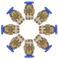 thumbnail image 1 of unbranded 8Ud Conector Pneumático Push to Connect Para Tubo En Colores Surtidos Fácil Instalación Para Hogar, 1 of 8