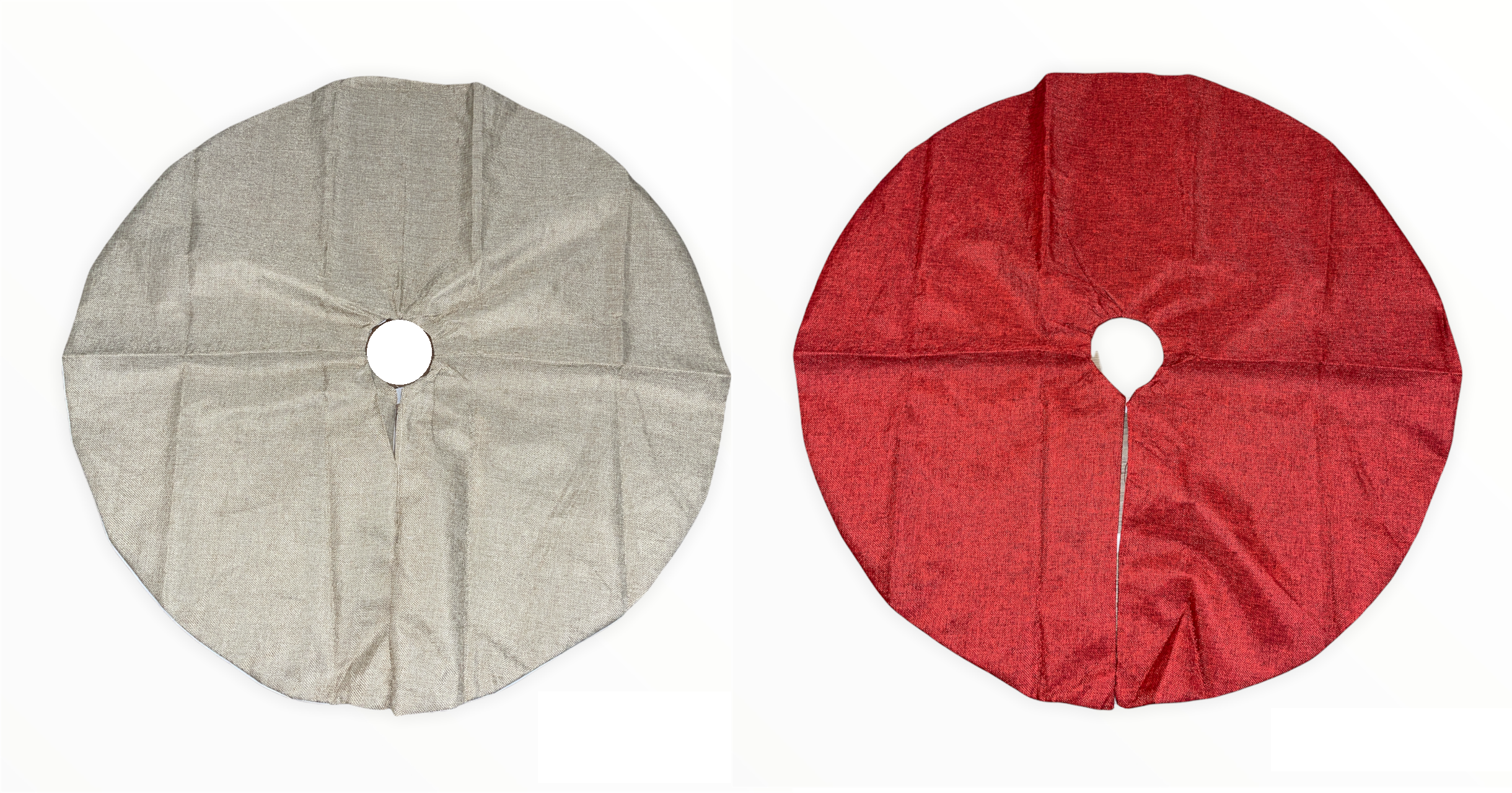 Momentum Brand 36 In. Natural Color Burlap Tree Skirt - Walmart.com