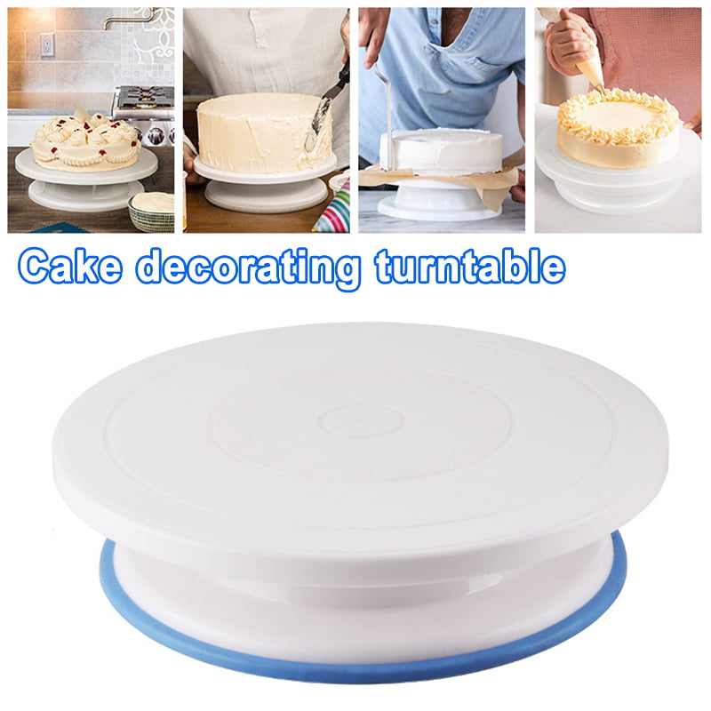Rotary Spinner Turntable Rotating Cake Stand Lazy Susan 