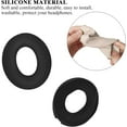 thumbnail image 6 of Silicone Ear Pad Covers for Studio 3 Headphone Accessories, Sweatproof & Washable Ear Cushion Covers for Studio 3 Headphone, Reserved Holes Silicone Case Cover (Black), 6 of 8