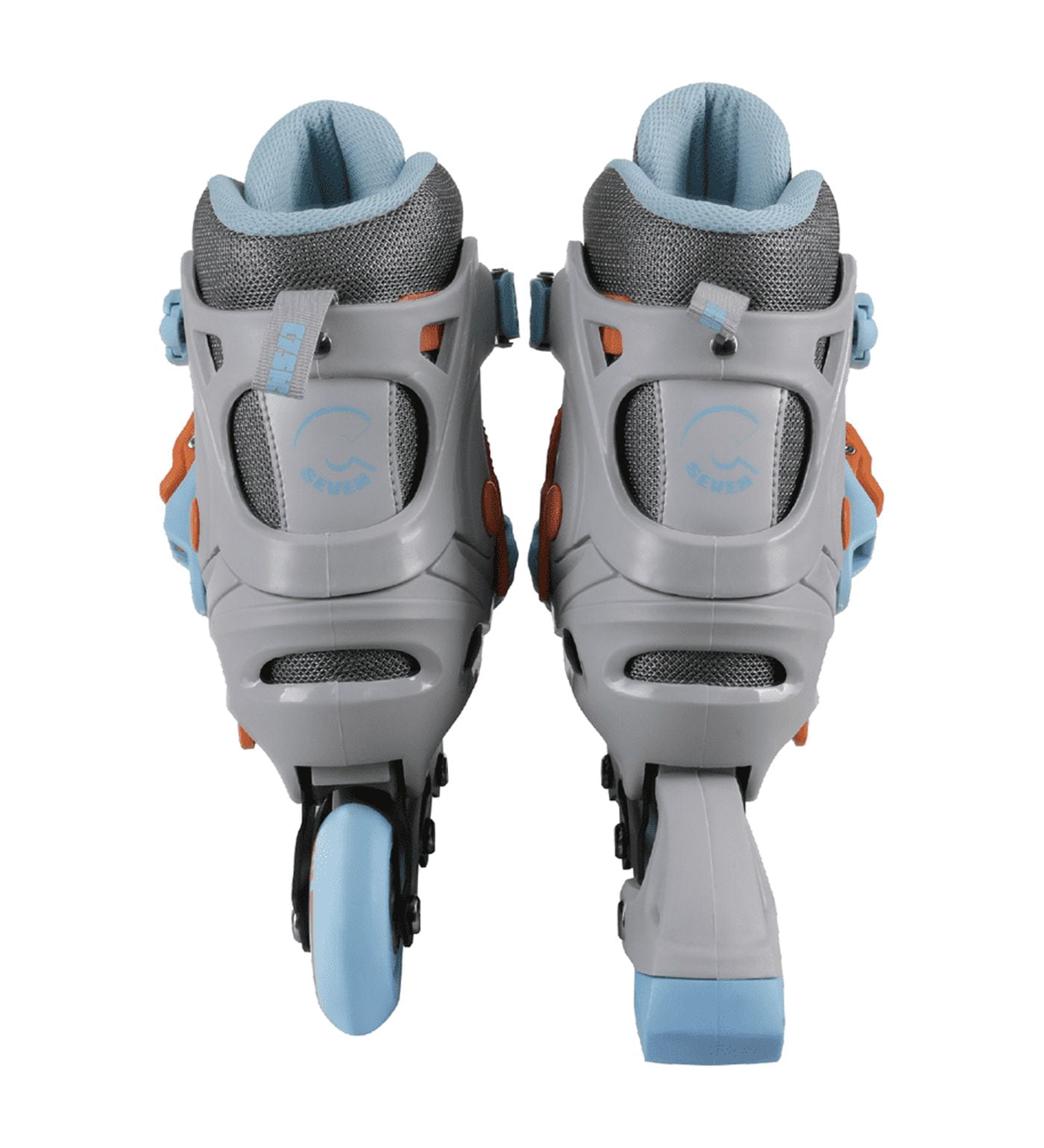 C7skates Adjustable Kids Inline Skates with Light Up Wheels (Wave Rider, Size S)