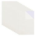 thumbnail image 1 of Uxcell 12 piezas de hojas de fieltro autoadhesivas de 11.8x7.9 pulgadas para manualidades y artes, blancas, 1 of 5