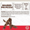 thumbnail image 6 of Best Dog Chews - Premium Braided Pig Pizzle Sticks - 6 inch (6 Count) - 20-65g - Natural Dog Chews - Protein-Rich & Digestible - Promotes Joint & Dental Health - All Breed Sizes - Tasty & Nutritious, 6 of 6