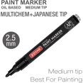 thumbnail image 3 of ZEYAR Permanent Oil-Based Paint Markers, Medium Point, Waterproof ink, Expert of Rock Painting, Great on Mug, Rock, Glass, Canvas, Metal and more, 3 of 4