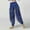 Blue, variant on Boys and Girls Dance Pants, Cuffed Puff Leg Performance Elastic Waist Kids Party Pants Red 7/8