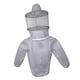 thumbnail image 4 of Chaqueta de apicultura Suministros para apicultura Cómodo al aire libre con velo de esgrima Gris, 4 of 8