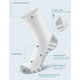 thumbnail image 3 of Calcetines deportivos para correr, calcetines de pantorrilla, calcetines deportivos acolchados y transpirables para hombres y mujeres (5 pares), 3 of 5