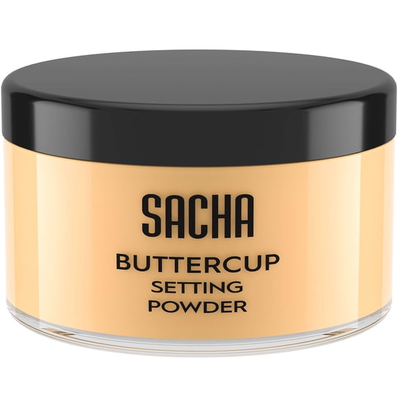 Polvo fijador Sacha BUTTERCUP maquillaje translúcido 50 g