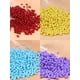 thumbnail image 2 of 150 cuentas de vidrio de colores de 4 mm para hacer joyas DIY, 2 of 5