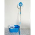 thumbnail image 6 of 360° Spin Mop with Bucket & Dual Mop Heads Blue, 6 of 9