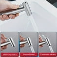 thumbnail image 7 of vkjany Stainless Steel Handheld Bidet Sprayer, Portable Bidet Tap With 1.5m Shower Hose And Bathroom Holder, 7 of 7