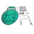 thumbnail image 2 of Toldo Cubresol Con Parabrisas Abatible Verde Motoneta, 2 of 5