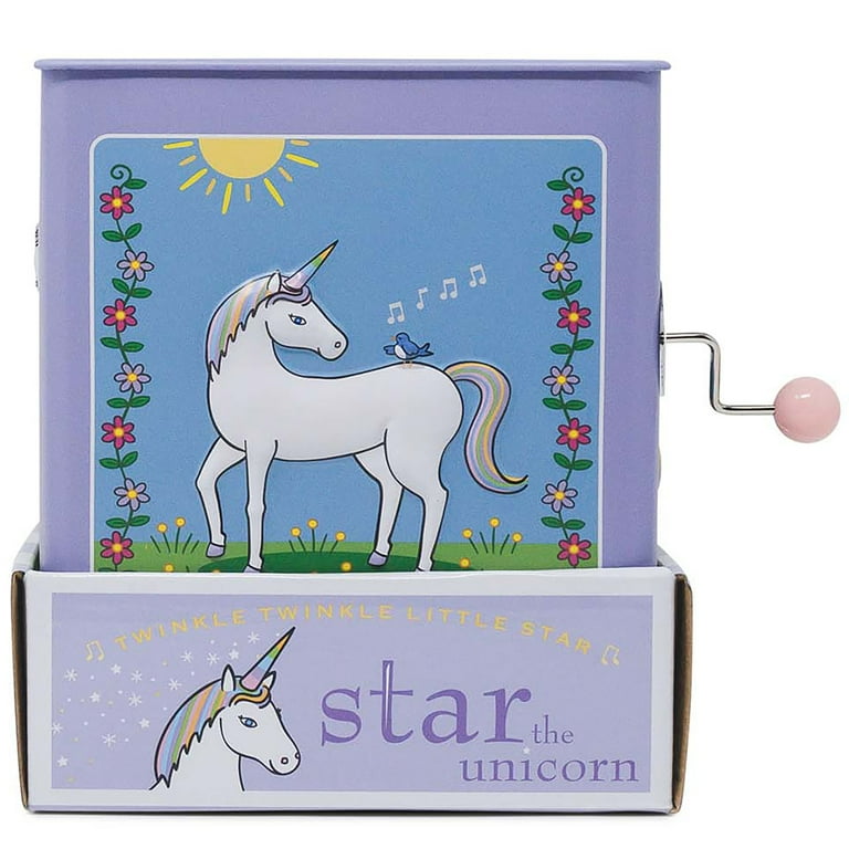 Jack Rabbit Creations Star The Unicorn Jack in The Box Toy