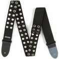 thumbnail image 2 of Jim Dunlop Classic Dun Grommet Guitar Strap - Black, 2 of 2