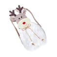 thumbnail image 1 of Yuarrent Regalo de Navidad Bolsas de regalo Elementos Bolsas de almacenamiento resistentes al desgarro Colgantes de galletas para bocadillos Bolsa de Kits de decoración para fiestas Alce/1 pieza Yuarrent HA068921-03, 1 of 6