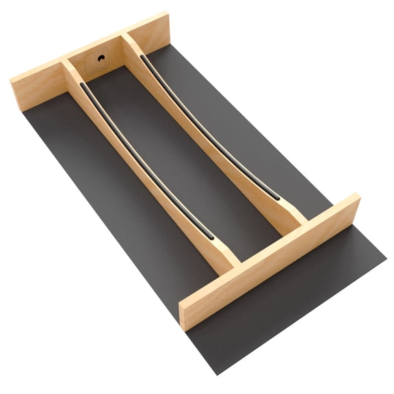 Rev-A-Shelf Maple Utensil Drawer Insert, Black Accents, 10.24 in., 4WUTCC-15MB-1