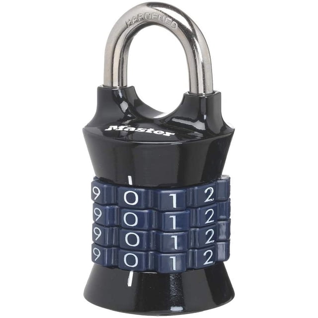 Jinsinto Locker Lock Set Your Own Combination Padlock, 1 Pack, Colors May Vary