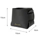 thumbnail image 3 of Estuche de almacenamiento,Caja organizadora de joyas con tocador y bandeja para llaves,Soporte de almacenamiento Dados Monedas Monedero Anillos Plegable,Gafas de sol Reloj Dresser PU Cuero Negro, 3 of 9