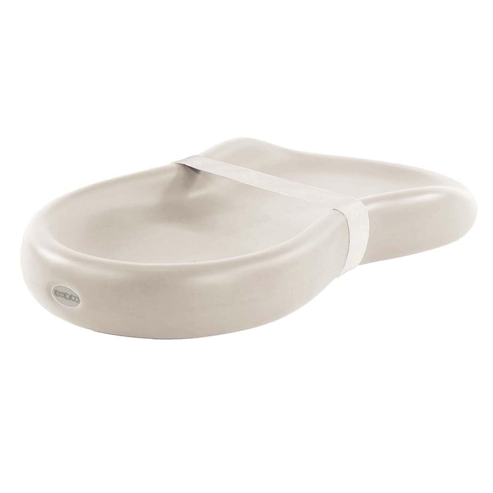 Peanut® Changer – The Original Made in USA Easy-to-Clean Changing pad and The only Shell Over Foam, Fully impermeable to Fluid, Vanilla