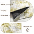 thumbnail image 6 of Watercolor Forest Green Area Rugs 8'x10', Washable Small Throw Rugs for Living Room Patio, Abstract Art Modern Trees Indoor Outdoor Rug Non-Slip Low Pile Carpet Runner Reversible Floor Mats, 6 of 8