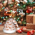 thumbnail image 6 of KLL Christmas Hats for Adults Plush Beautiful Fox1 Print Santa Hat Xmas Fluffy Santa Claus Hat for Women Men, 6 of 6