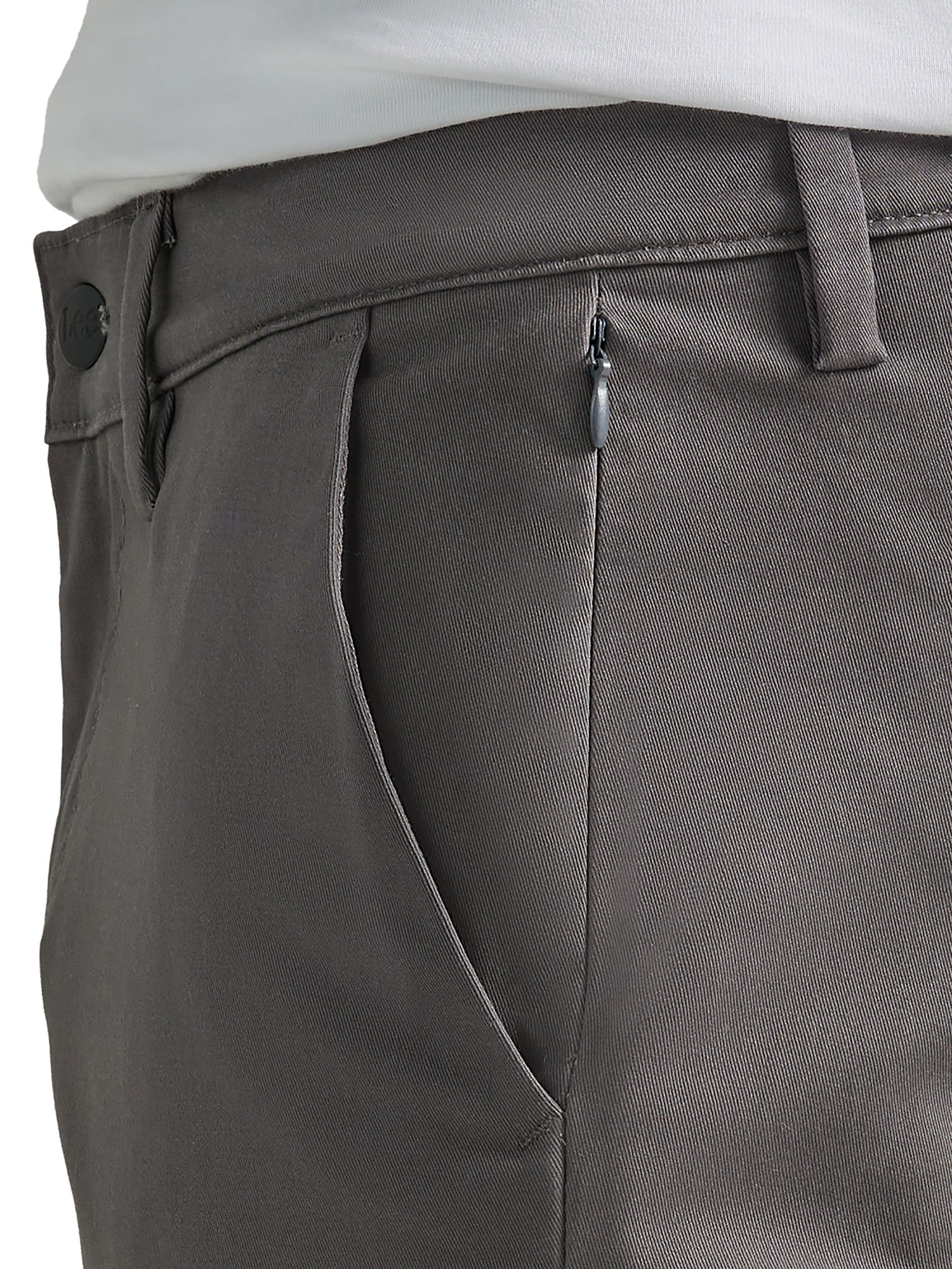Lee® Men's Legendary Flat Front Slim Straight Pant with Wrinkle Resist