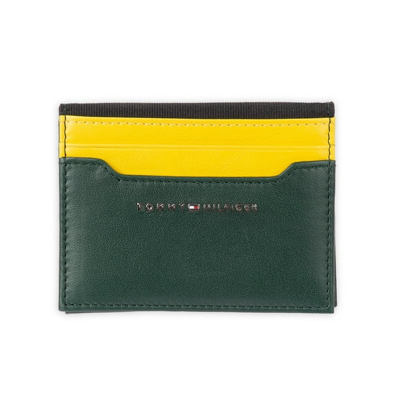 Cartera Tommy Hilfiger RFID compacta reversible para hombre