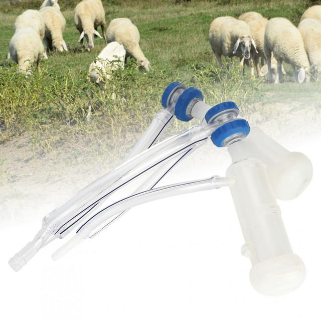 Goat Milking Machine Part Sturdy Sheep Milking Collector, Non- Milking Teat Cup, Plastic Goat/sheep Milking Machine Accessories For Farm Collecting Milk