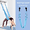 blue, variant on Yoga Strap Stretch Band Fitness Elastic Rope Universal Back Leg Belt for Backbend Split Handstand Home Inversion Training Hammoc
