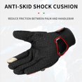 thumbnail image 4 of BSDDP Motorcycle Riding Gloves Rider Anti-slip Anti-drop Breathable Outdoor Full Finger Touch Screen Gloves, 4 of 5