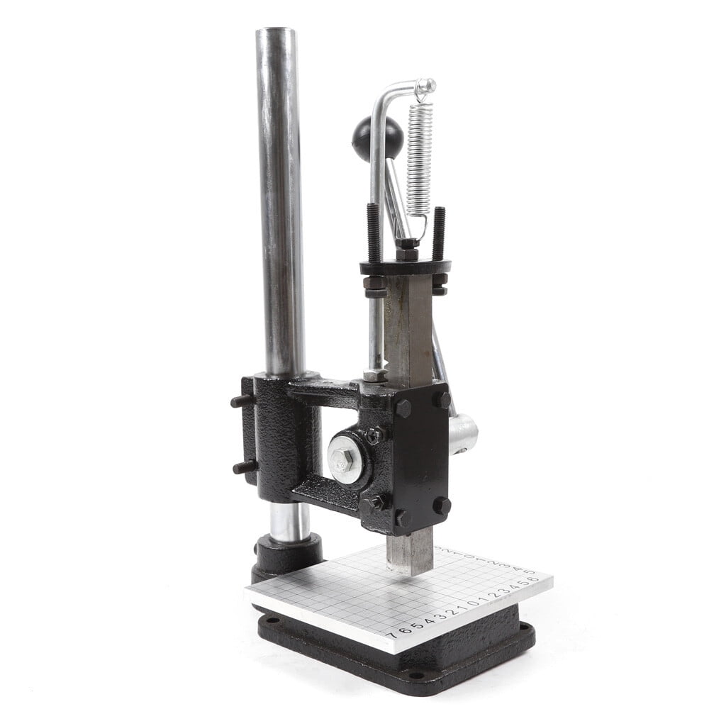 1.5-13mm Adjustable Leather Craft Imprinting Machine Low Noise Multifunctional Leather Stamp Punching Tool