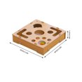 thumbnail image 3 of Cat Intelligence Maze Box With Treat Dispenser For Mental Stimulation And Problem-Solving Practice, 3 of 8