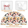 thumbnail image 4 of Sikiie Cute Cats 30-48 inches {designName} Print Christmas Tree Skirt Snowman Xmas Tree Skirt with Edge Christmas Decorations for Holiday Party-36", 4 of 7