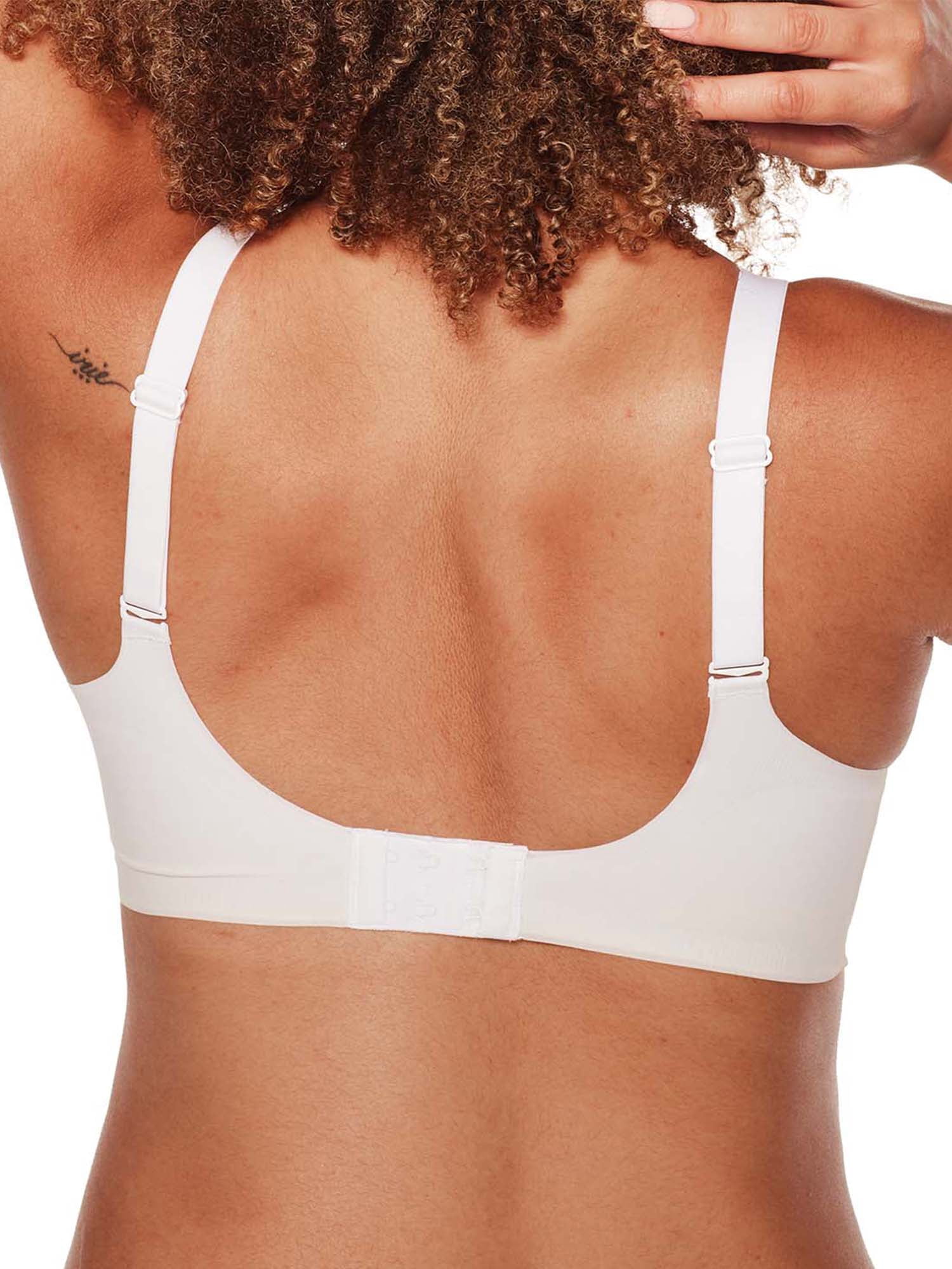 Women's Bali DF3496 Easylite Wirefree Bra with Back Closure (White 3X)