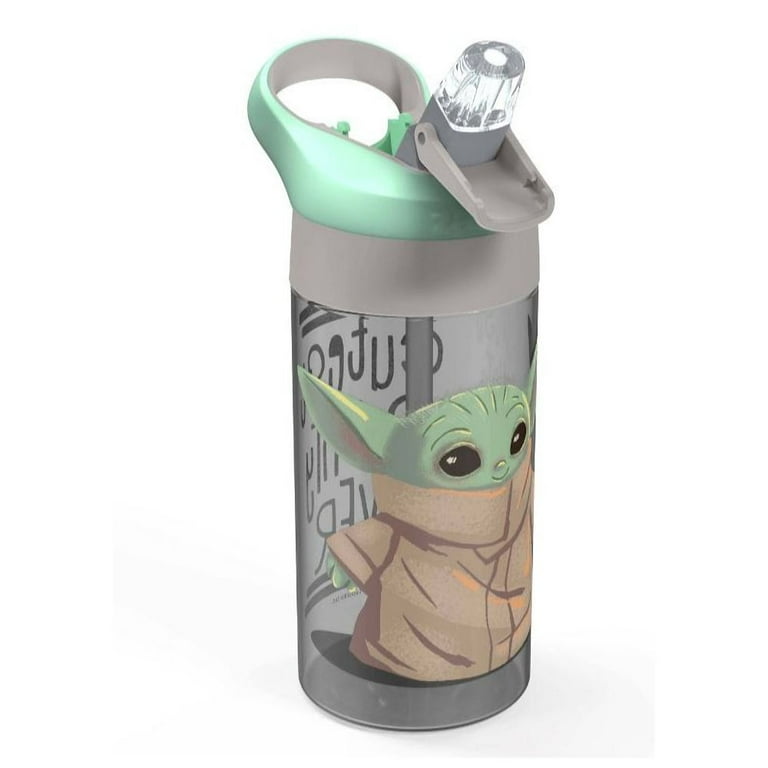 Star Wars Zak Designs Plastic Travel Water Bottle for Kids, 17.5 Oz