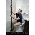 thumbnail image 3 of Signature Life Sure Stand Straight Pole, Elderly Floor to Ceiling Transfer Pole, Safety Grab Bar, Deep Bronze, 3 of 6