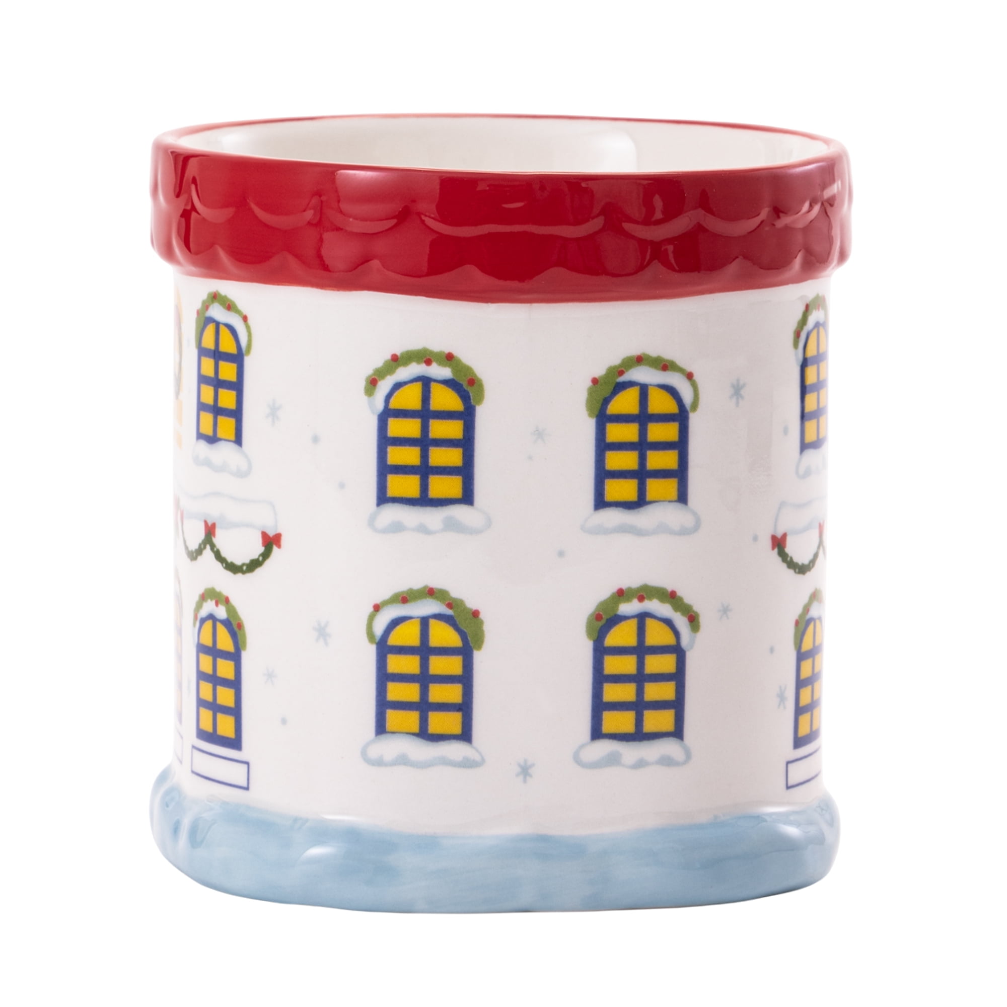 Holiday Time Tasse en céramique en forme de maison, 17,5 oz, 1 pièce Tasse, céramique