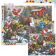 thumbnail image 1 of Con Cuentas Cuadradas 5D DIY Kit Pueblo Nevado Del 50x40cm, 1 of 9