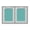 Bora Bora, variant on Hestan AGAD30-BG 30" Wide Double Access Door From The Hestan Outdoor Series - Tin Roof