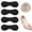 Black, variant on 2 of pairs for Men and Women, Pads for Shoes Too Big, Self- Cushion Inserts for Loose , Beige