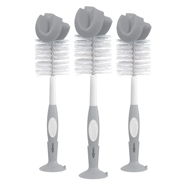 Set de cepillos de limpieza para biberón con esponja reutilizable Dr. Brown's