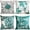 Green, variant on Decorative Throw Pillow Covers Set of 4 Blue Pillow Covers 18x18 inch Throw Pillow Cases Linen Square Pillow Case,Farmhouse Outdoor Modern Boho Pillow Covers for Couch Sofa Living Room