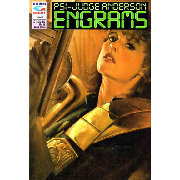 Psi-Judge Anderson: Engrams #2 VF ; Fleetway Quality Comic Book