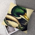 thumbnail image 7 of nygtbtfer Decorative Pillows for Bed Old Fashioned Cushion Bird Drawing Decorative Square Pillowcase Couch Pillows for Iiving Room, 7 of 7