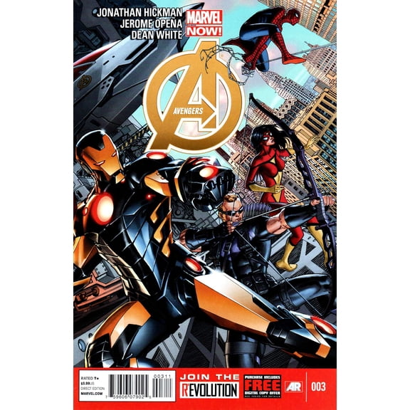 Avengers (5th Series) #3 VF ; Marvel Comic Book