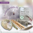 thumbnail image 7 of Sage Smudge Kit | Lavender Smudge Stick, Sweetgrass Braid, 2 Palo Santo Sticks, Abalone Shell, & Feather Smudging Kit for Meditation, Yoga, Reiki, Home Cleansing, 7 of 7