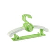 thumbnail image 1 of yuksok 5Pcs Children's Hanger Adjustable Children's Hanger Multifunctional Baby Clothes green, 1 of 8