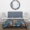 thumbnail image 3 of Designart "Gypsy Soul Artwork II" Multicolor Boho Bedding Covert Set - Bohemian & Eclectic Bed Set With 1 Sham, 3 of 5