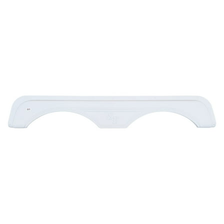 Icon 12665 Tandem Axle Fender Skirt FS2665 for Sunnybrook - Polar White